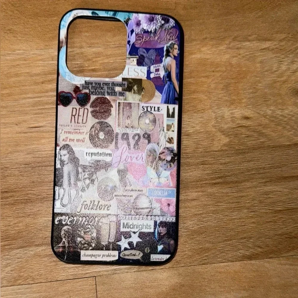 TAYLOR SWIFT IPHONE 14 PRO MAX CELL PHONE CASE ERAS TOUR ALBUMS SHOWGIRL